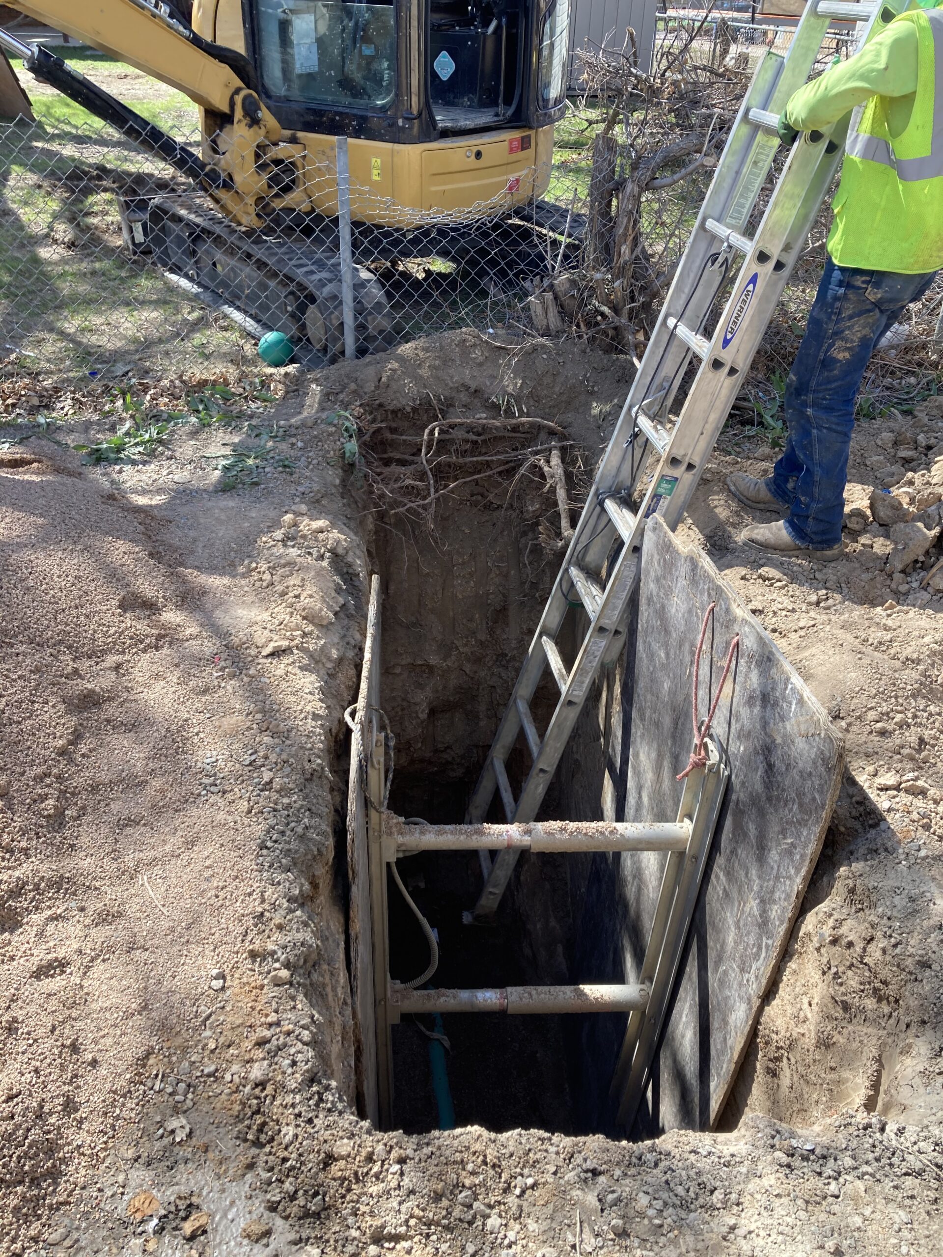 Sewer line Excavation